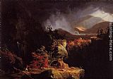 Thomas Cole Gelyna View near Ticonderoga painting